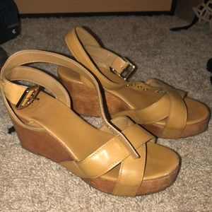 Tory Burch platform wedges